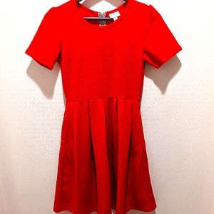 LuLaRoe Size Small Red dress with pockets